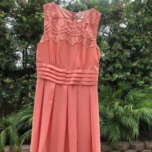 Peachy Vintage inspired dress!